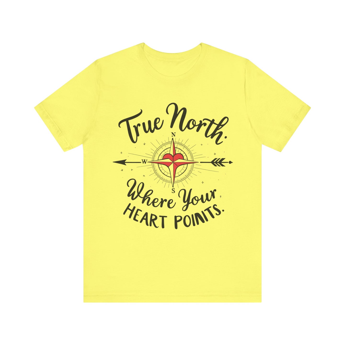 True North , Elegant Compass Tee